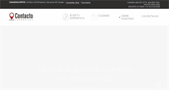 Desktop Screenshot of contactocanada.com