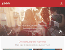 Tablet Screenshot of contactocanada.com